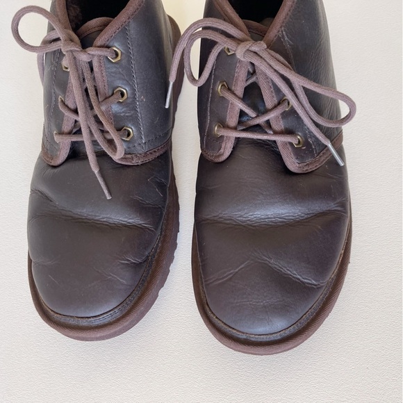 Ugg Boots Neumel Shearling Chukka Lace Leather Casual Comfort Winter Brown 10 main image 6